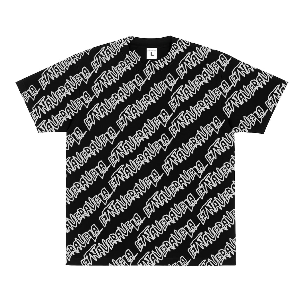 all over print s/s (white/black)